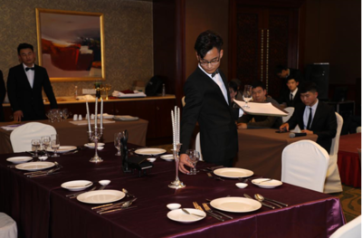 酒店管理专业成功举办'开元杯'饭店服务技能大赛 餐饮管理